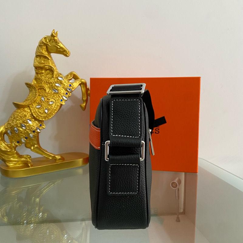 Light Luxury Trendy Travel Genuine Leather Shoulder Crossbody Bag For MenPD05202412609