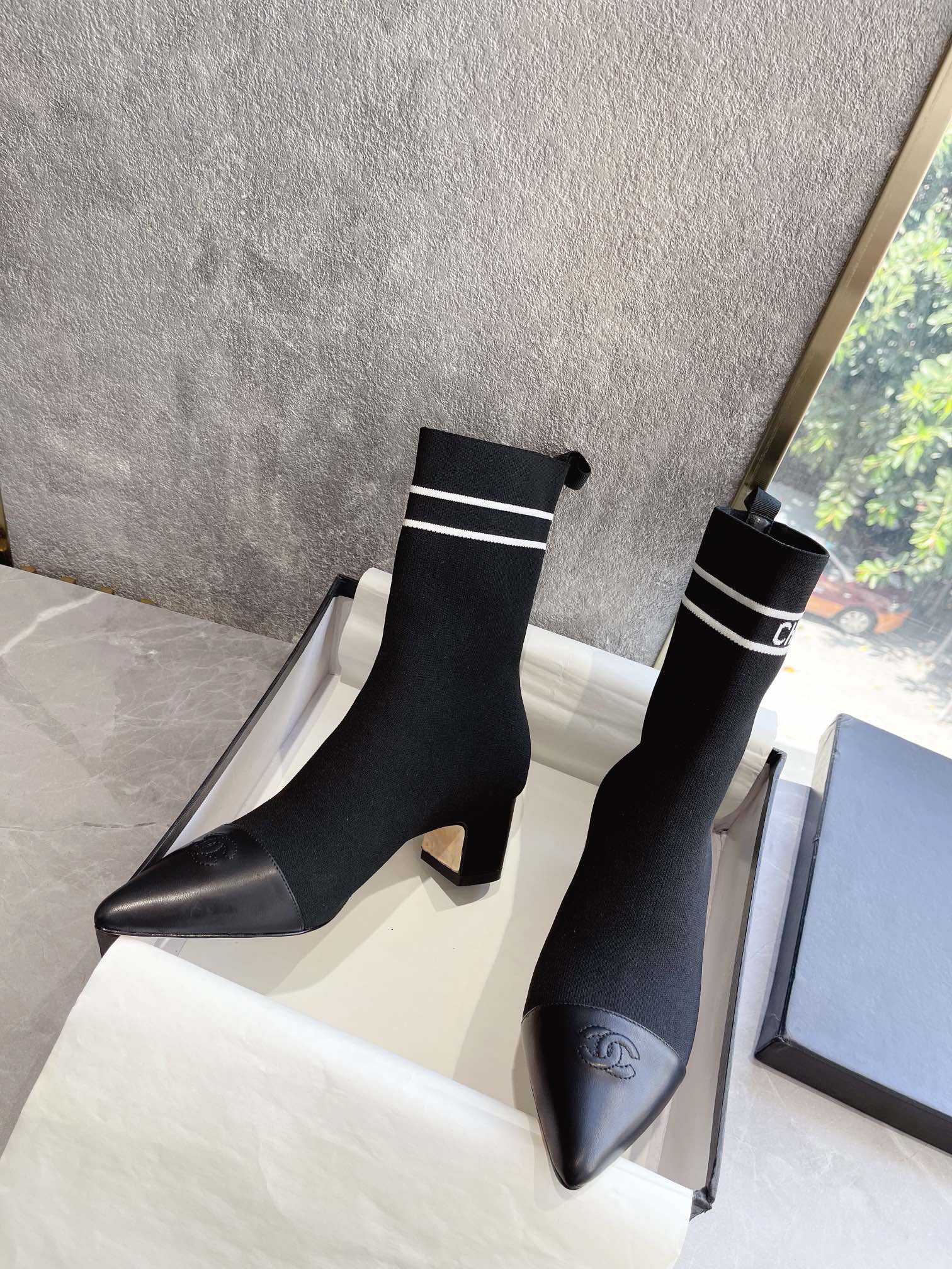 25ss new fashionable sock boots 0725090807