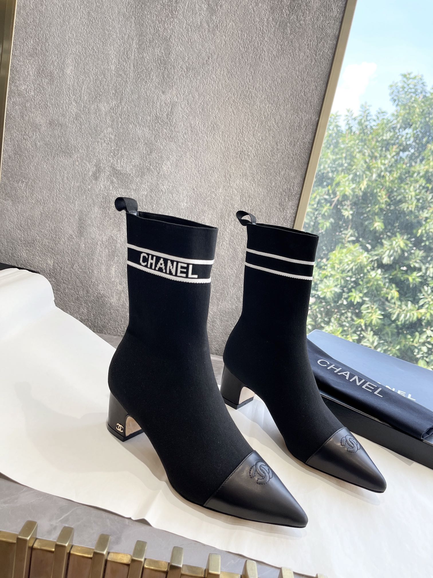 25ss new fashionable sock boots 0725090807