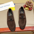 L men's suede business boat shoes 0725062318