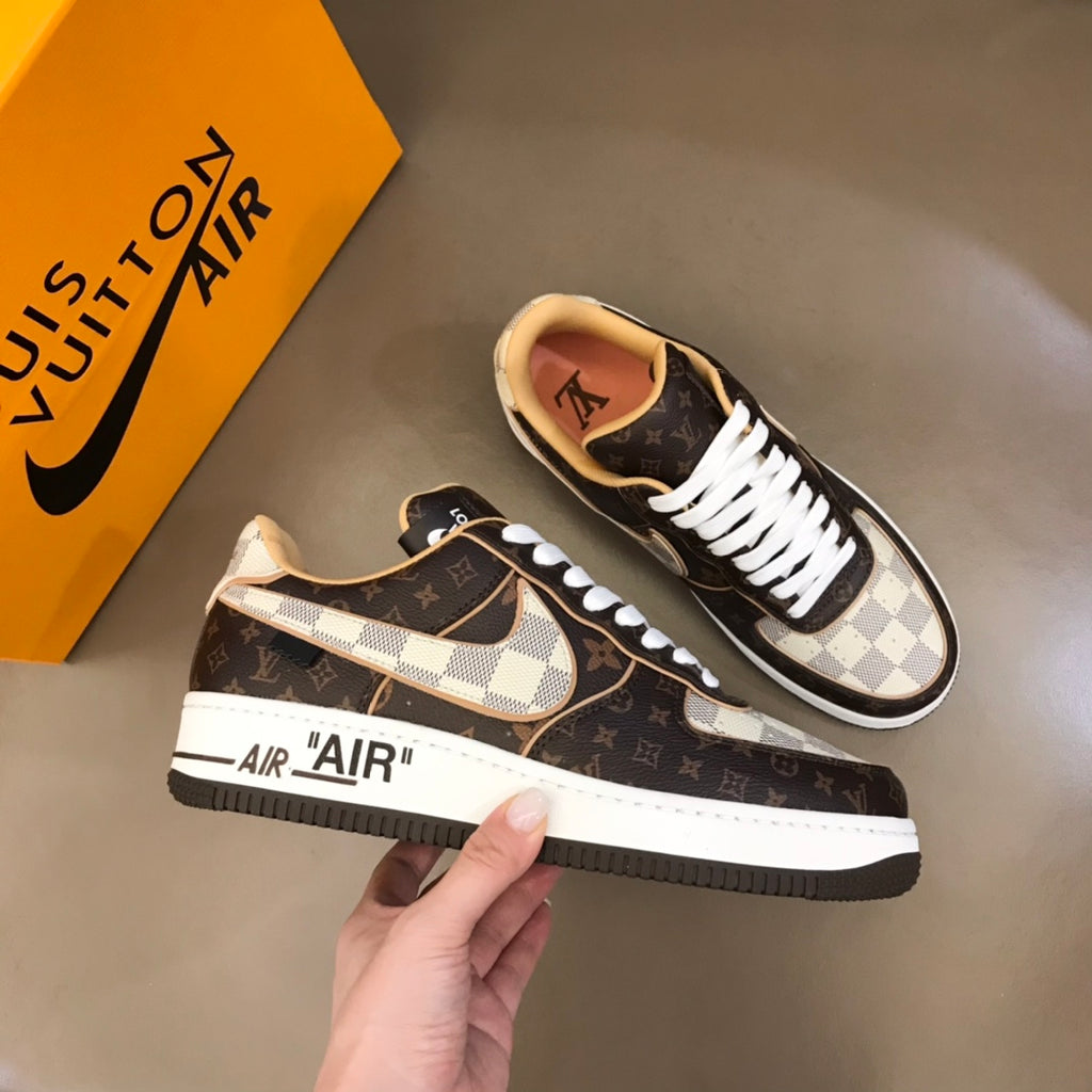 L co-branded printed sneakers 0725022603
