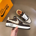 L co-branded printed sneakers 0725022603