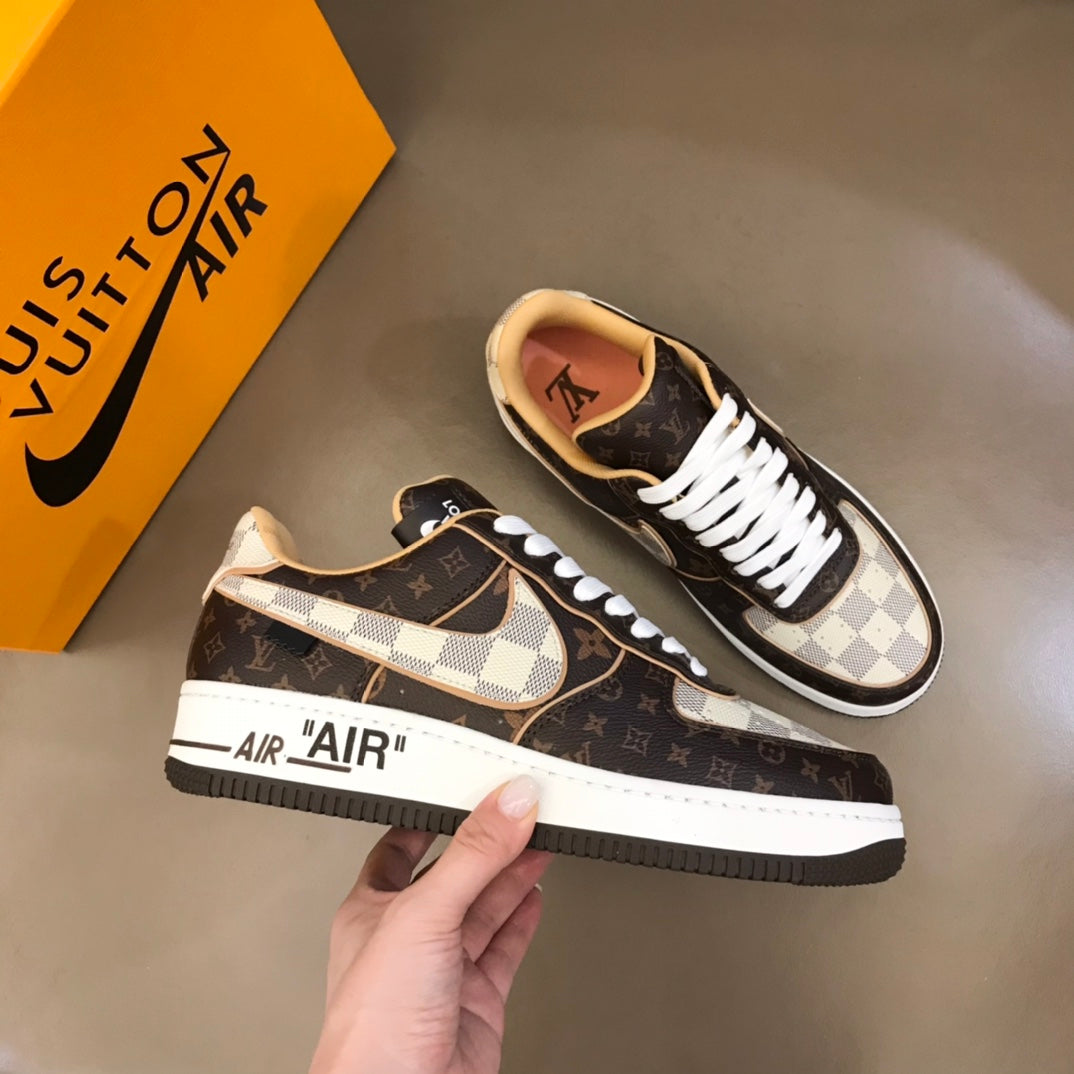 L co-branded printed sneakers 0725022603