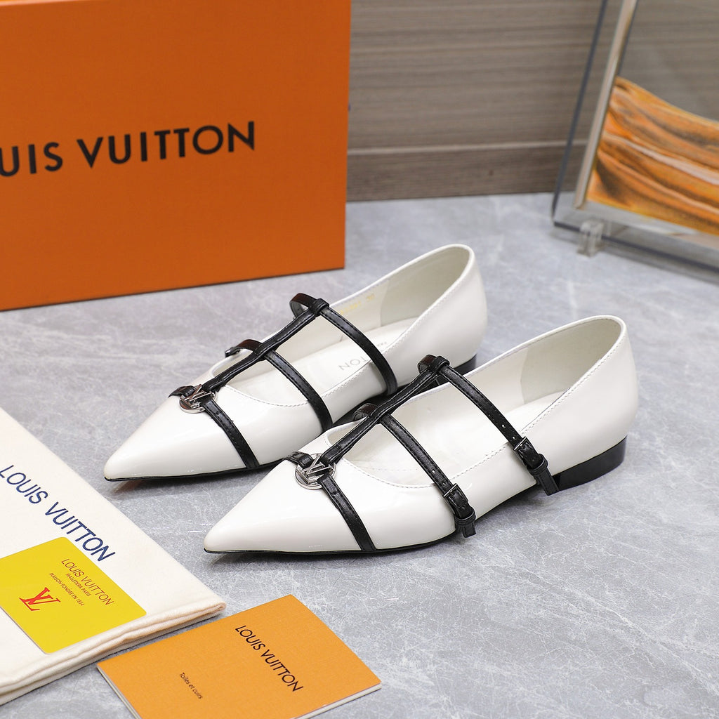 L25ss new pointed-toe flat sandals 0725102306
