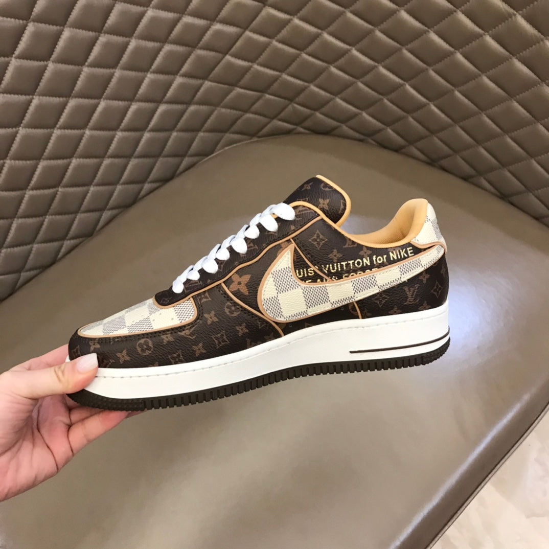 L co-branded printed sneakers 0725022603