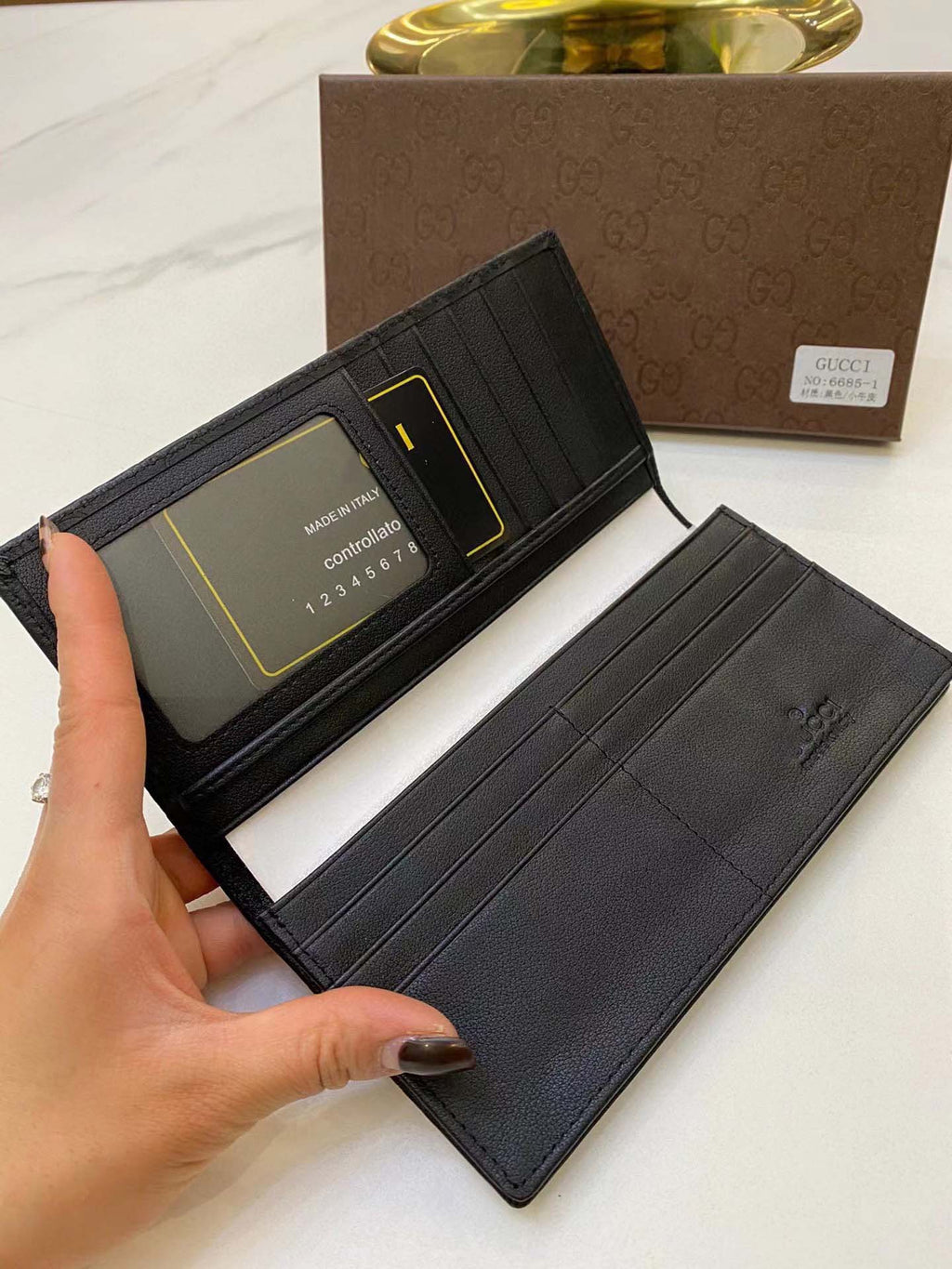Popular men's wallet, suit clip.