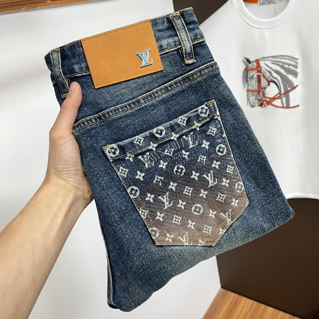 L men's business casual jeans 0726032301