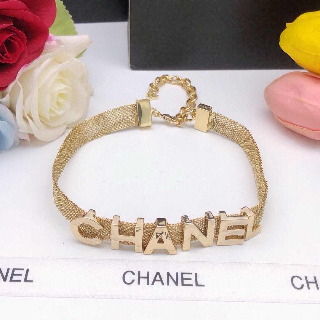 brass letter necklace 0724110603