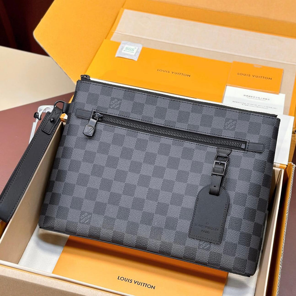 L fashion checkered leather handbag 0725052727