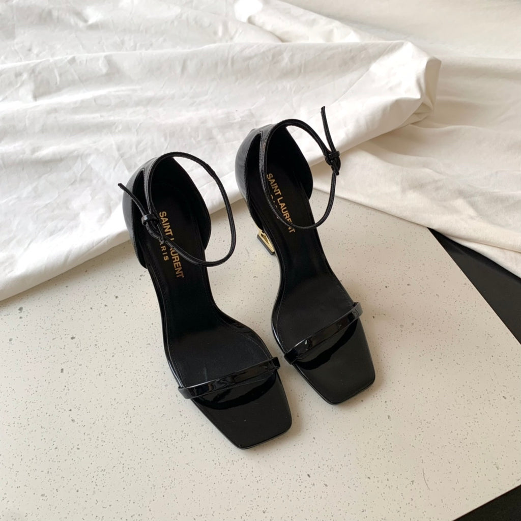 classic one-strap high-heeled sandals 0725032414