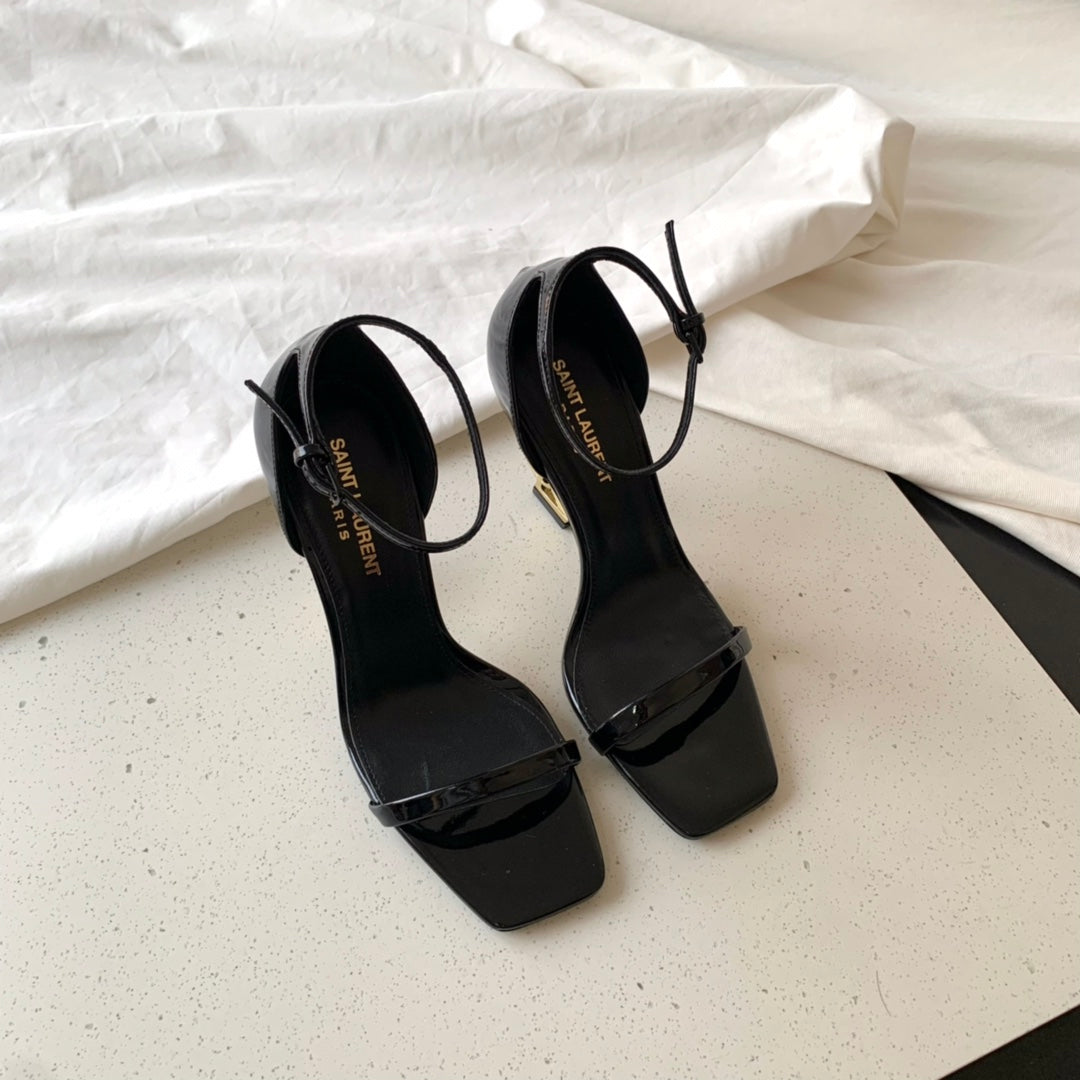 classic one-strap high-heeled sandals 0725032414