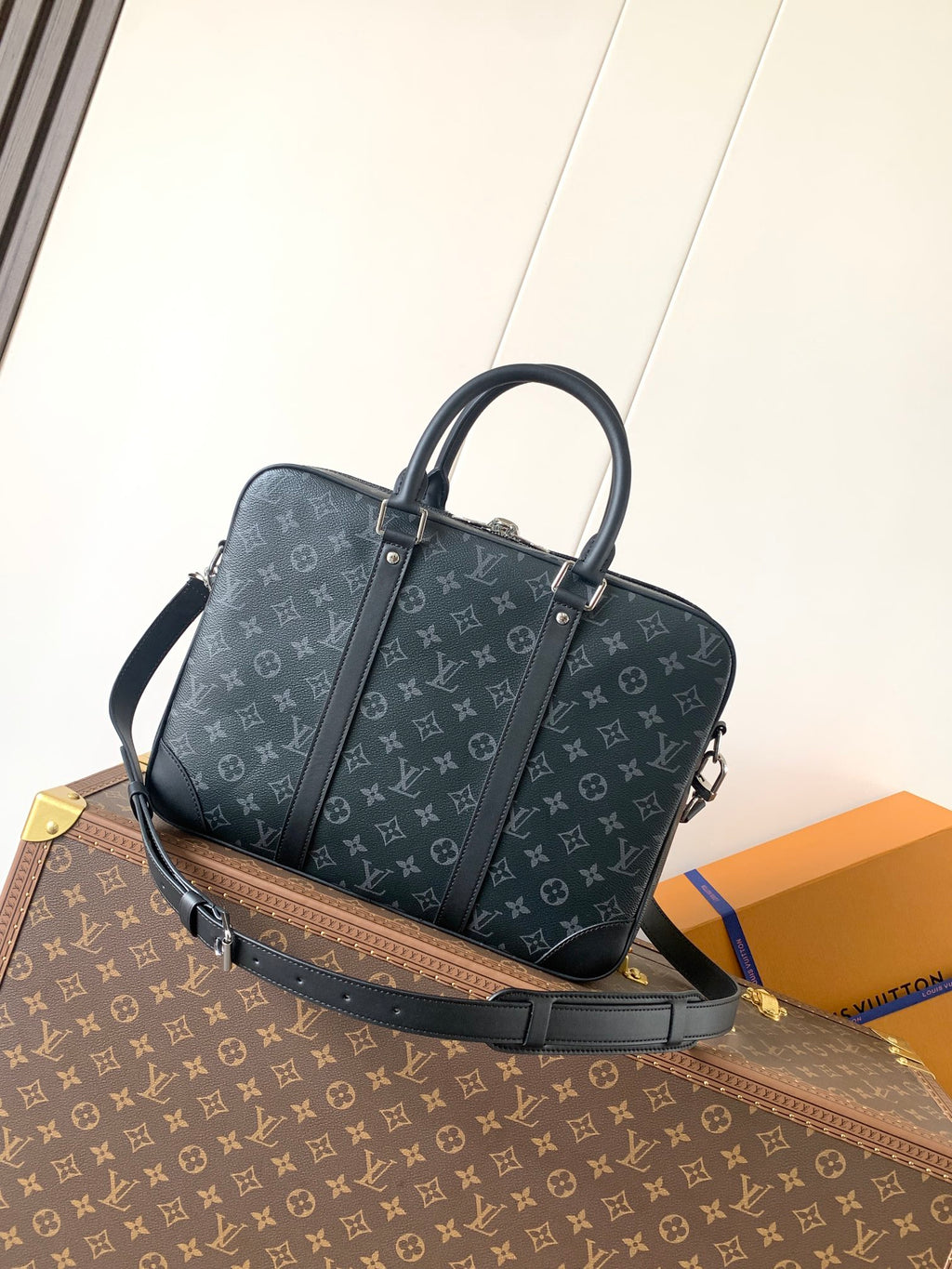 L fashion printed briefcase and handbag 0725052722