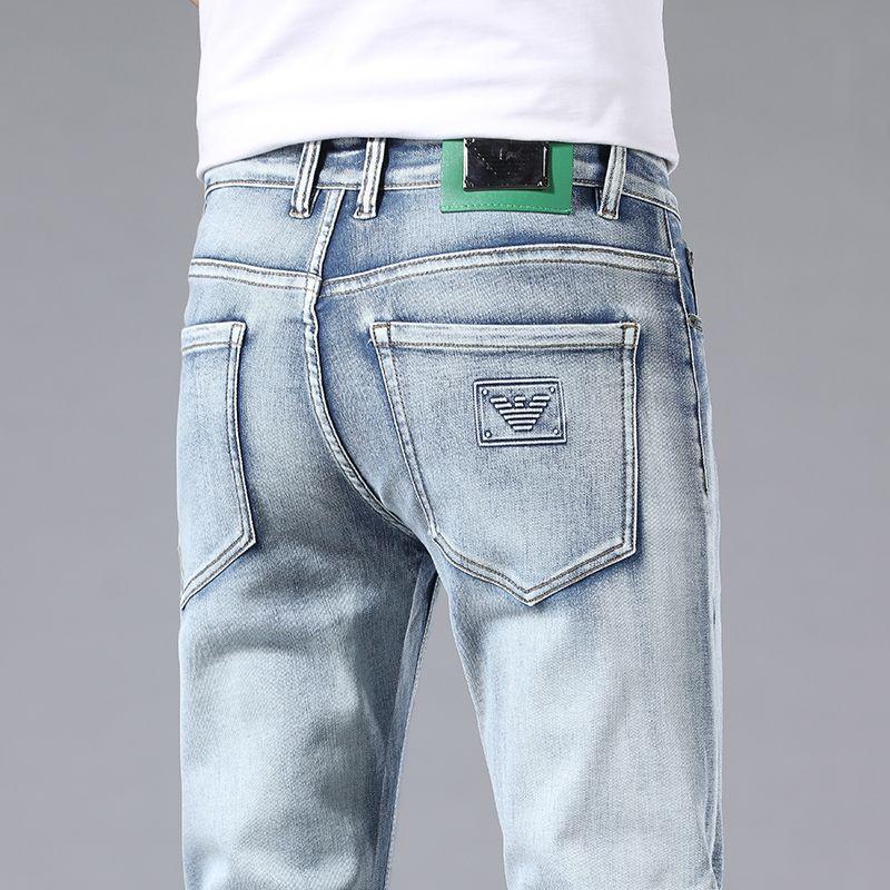 Men's Fashion Elastic Slim Fit Pants 0223112412