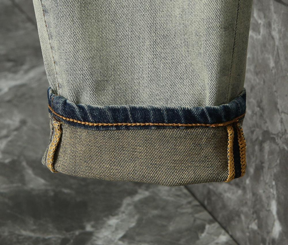 New Classic Printed Jeans for Men 1026062901