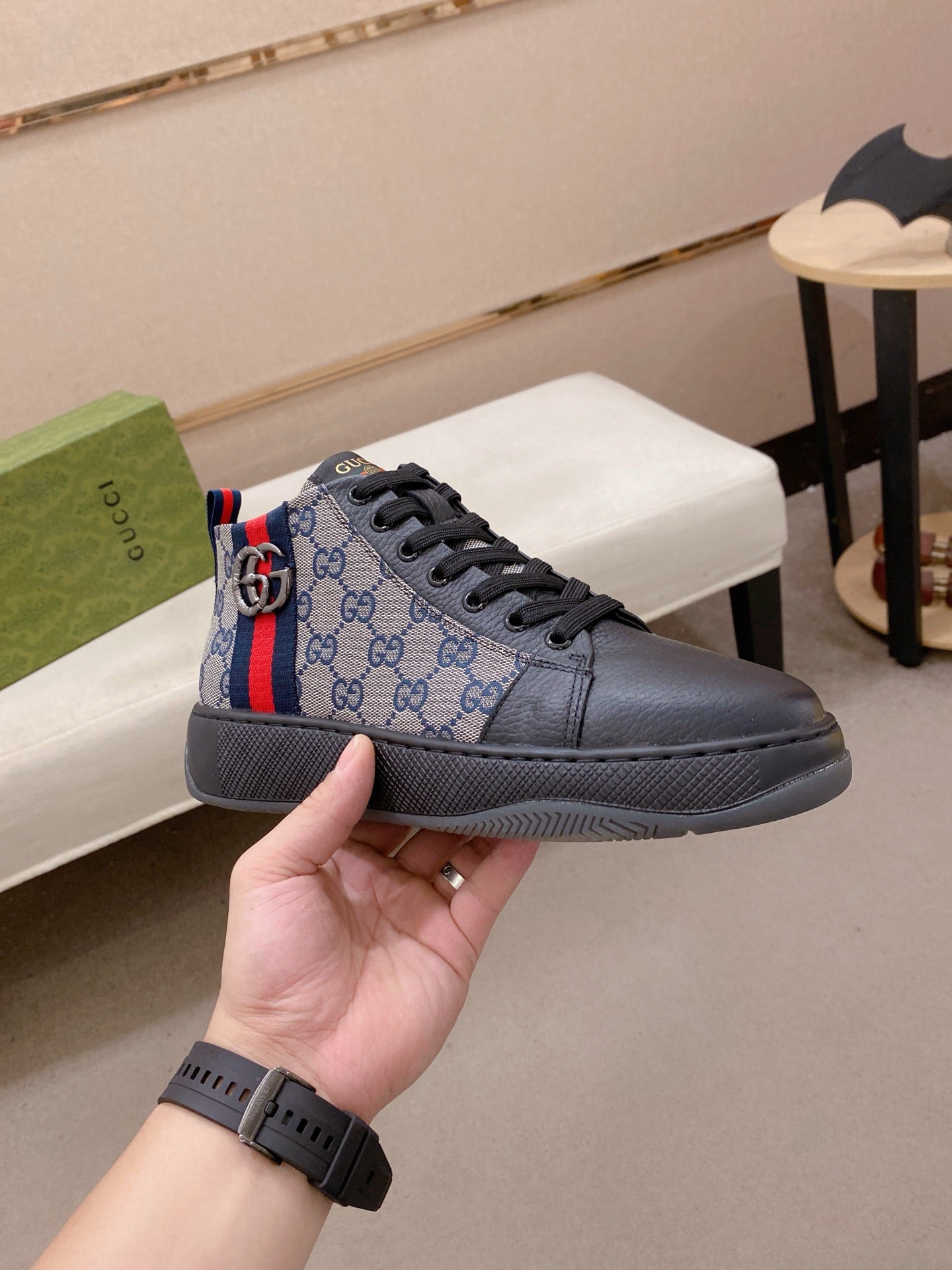 New Men's High-Top Sneakers 0725112507