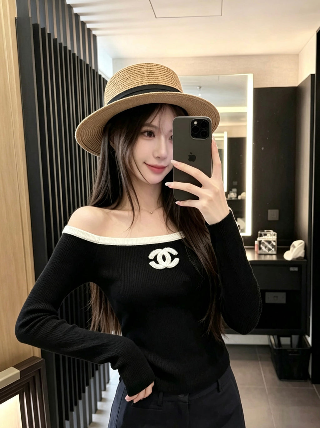 Knitted base layer top 0726090402