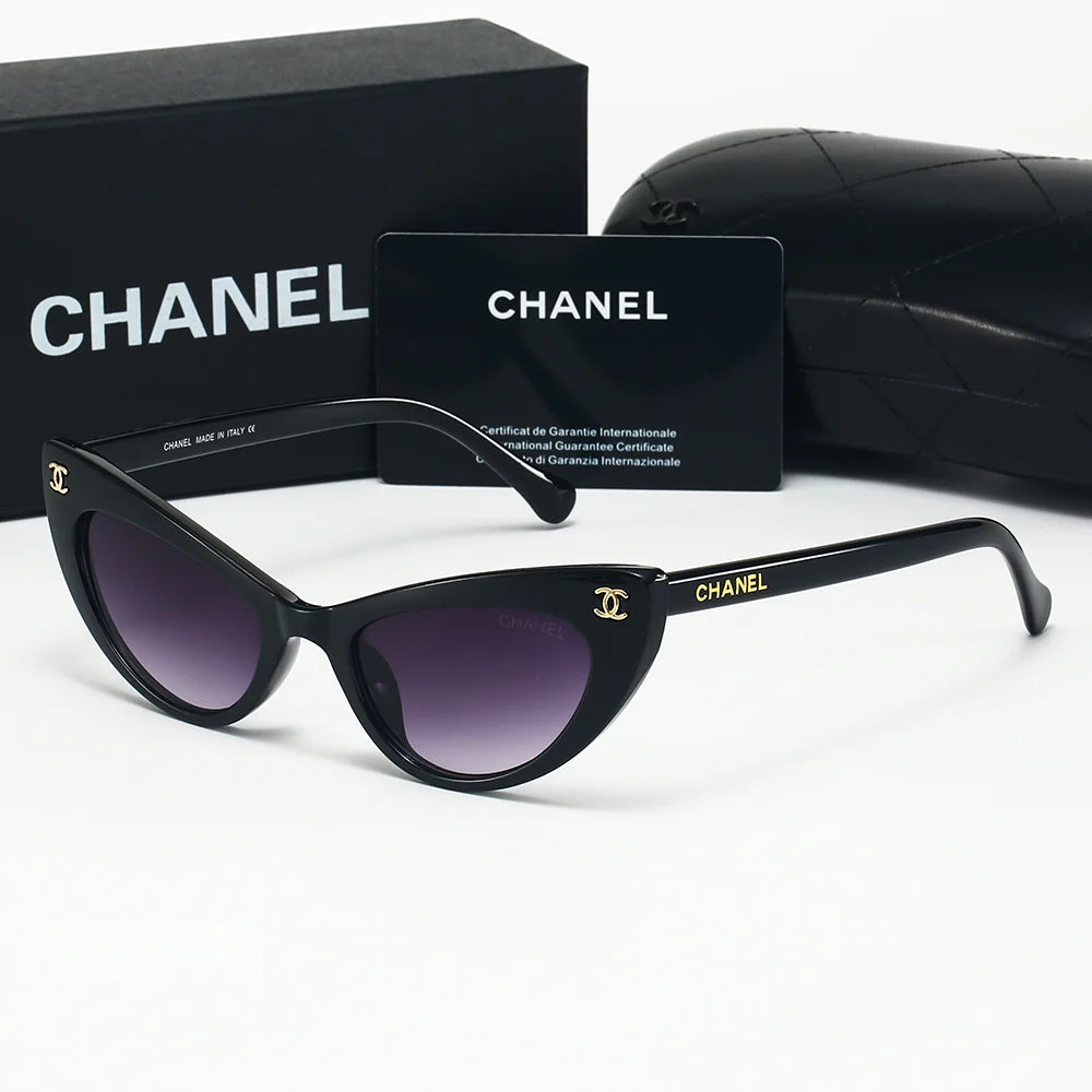 New Fashion Women Retro Cat‑Eye CC Sunglasses PF1326090708