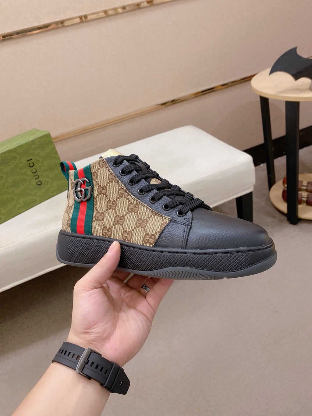New Men's High-Top Sneakers 0725112507