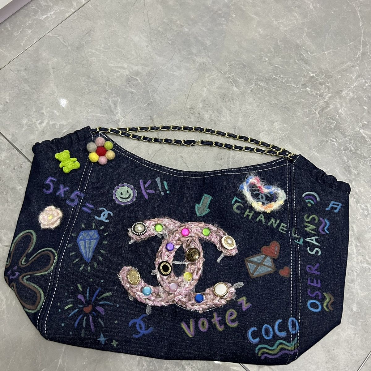 Fashion creative graffiti large capacity bag PD10071019