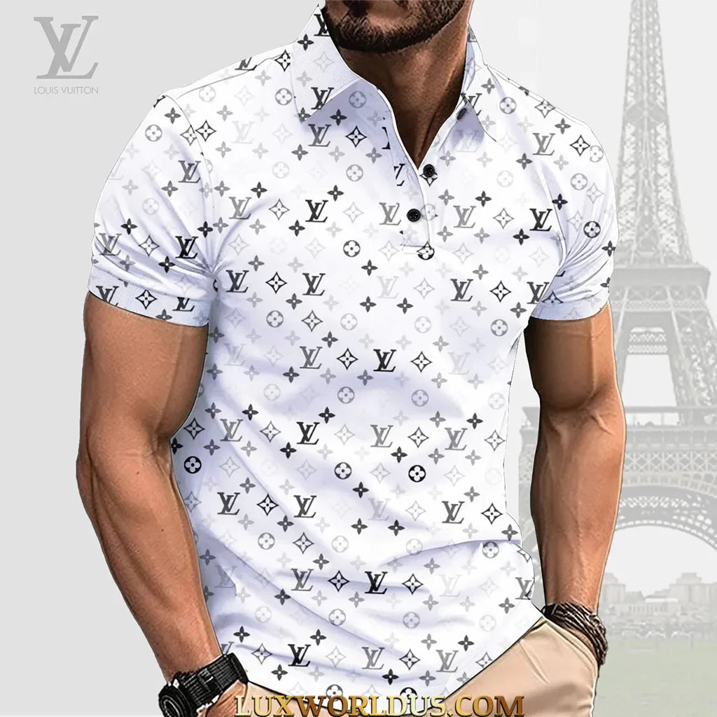Men's New Fashionable Hundred Short Sleeve 1025061112