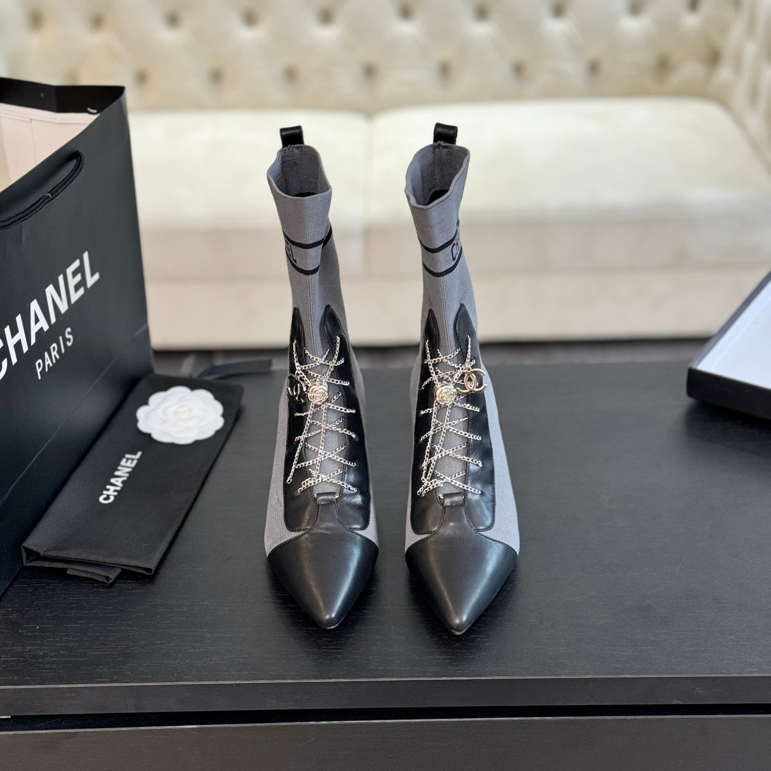25ss new fashionable sock boots 0725090806