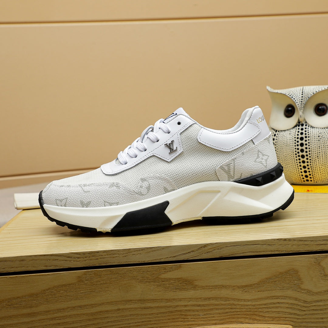 L luxury fashion print sports sneakers 0724122303