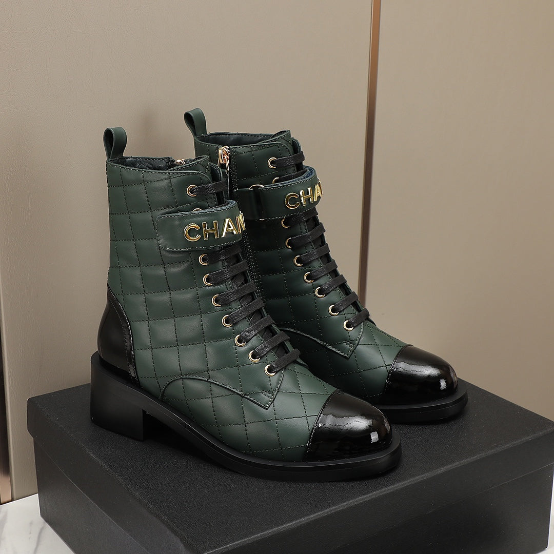 fashion diamond leather short boots Martin boots 0724101706