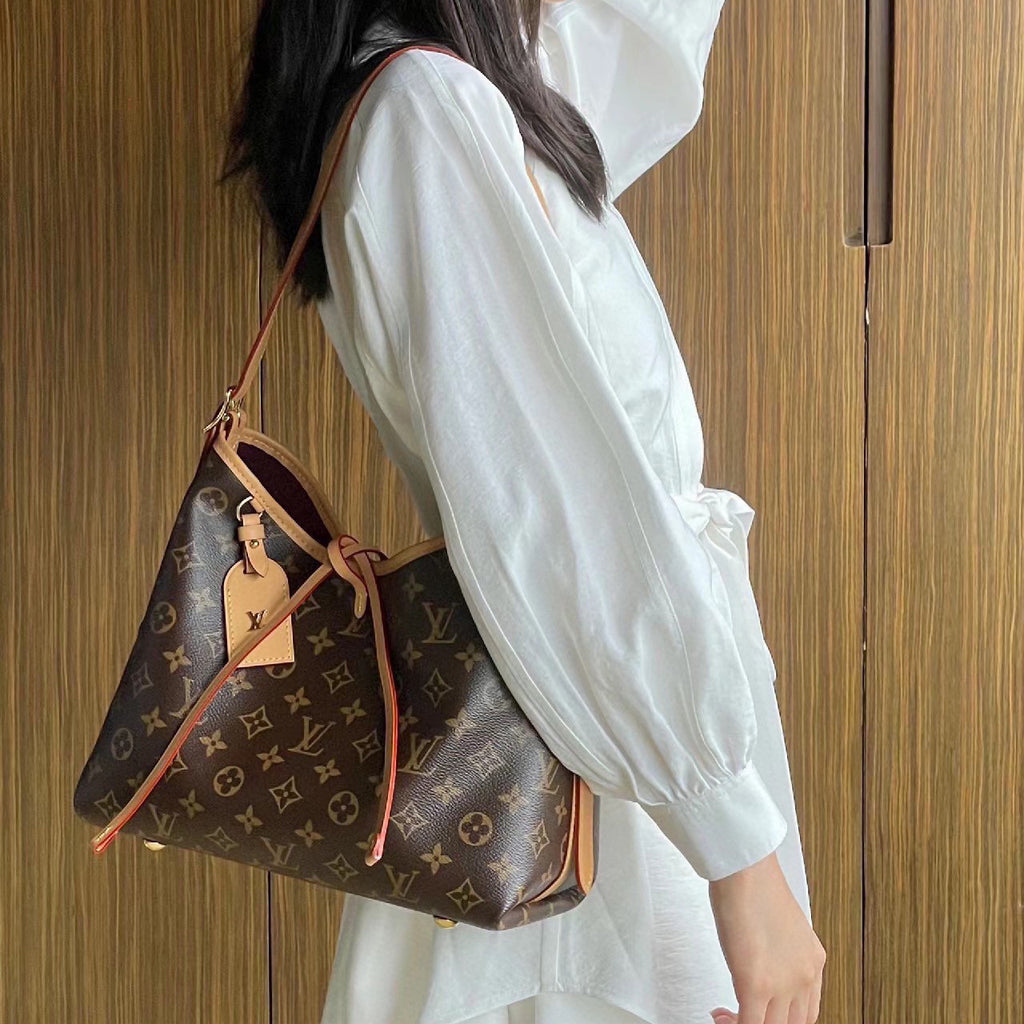 Classic print carryall Tote armpit bag 1824061101