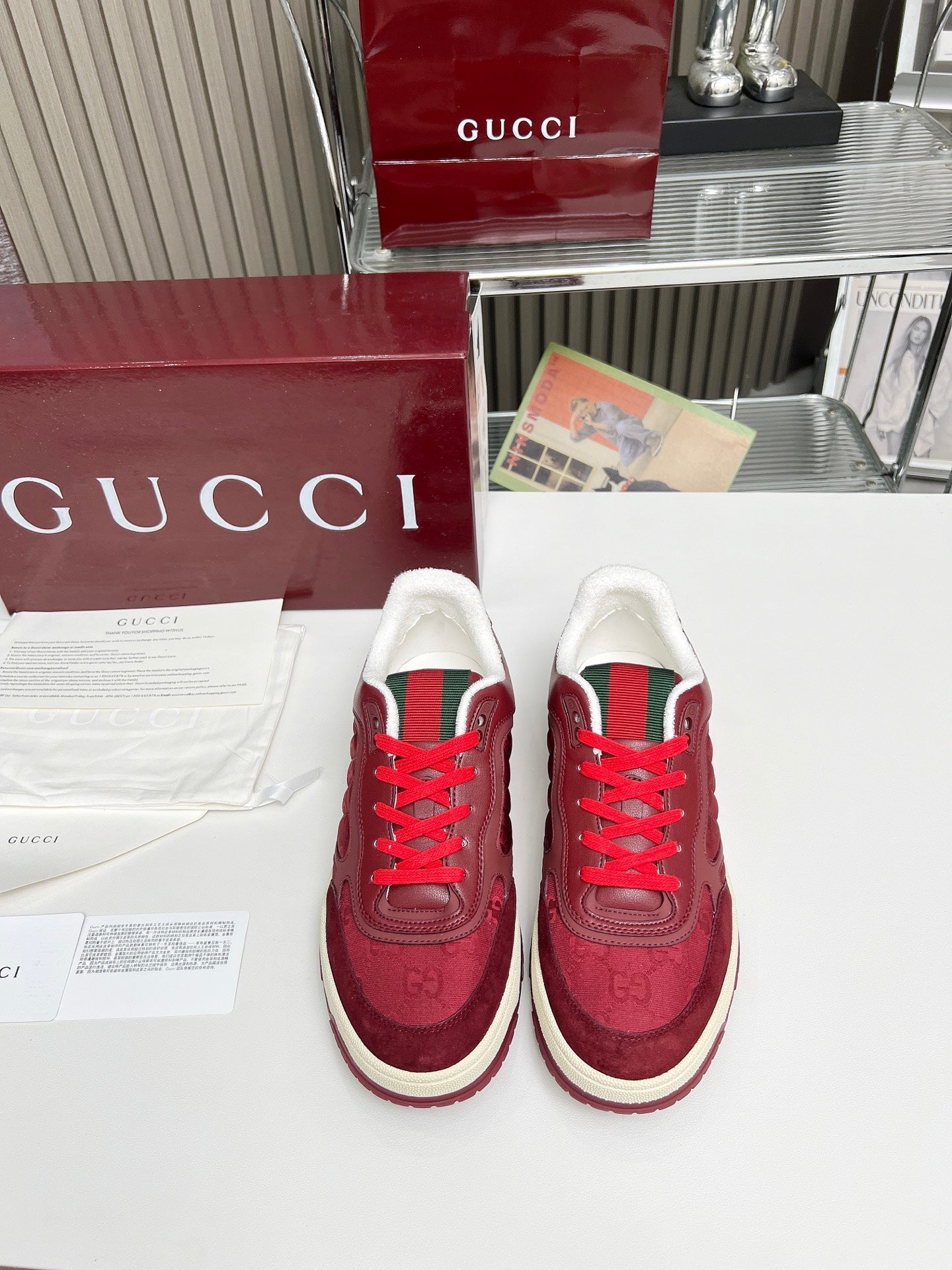 GG 25 New classic printed sports shoes 0725091505