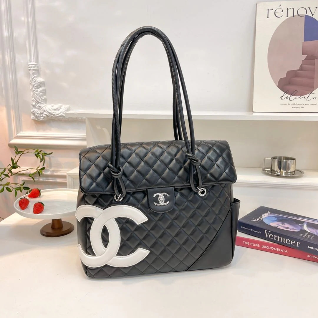Fashion dark diamond grid shoulder bag 1024111112