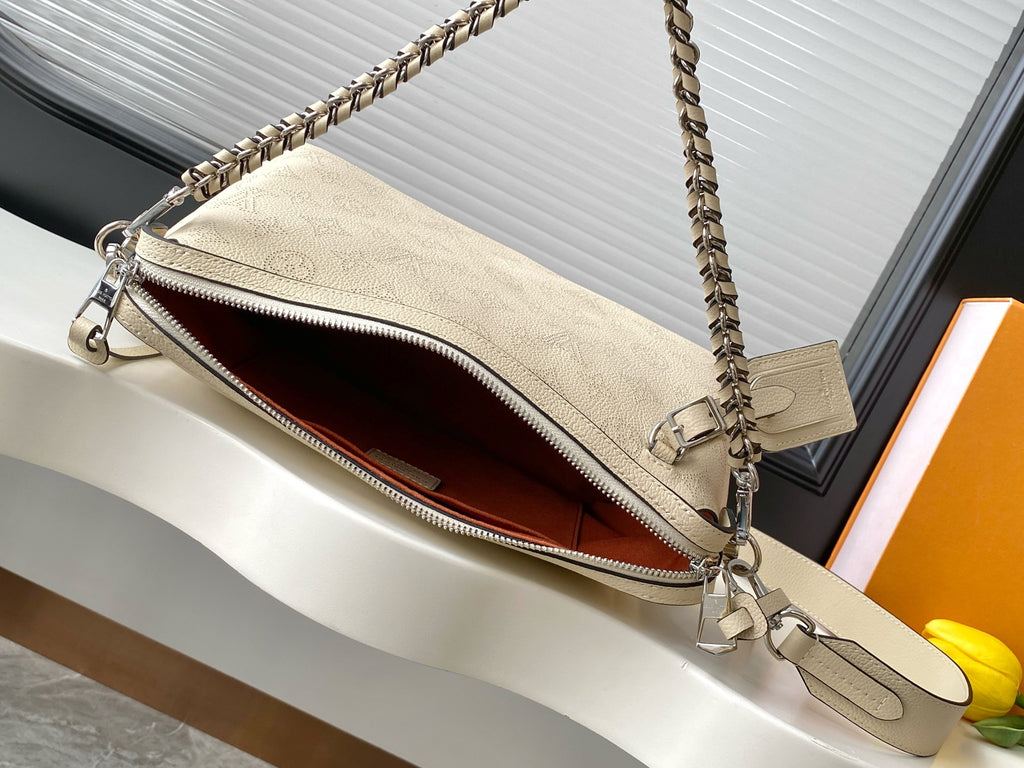 L & V Stylish Cut-out Cowhide Hand Bag M0726051908