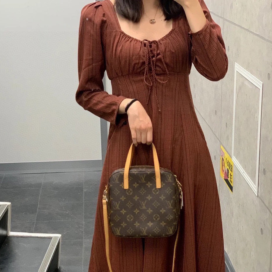 V Fashion Printed Shoulder Crossbody Bag 0724061301