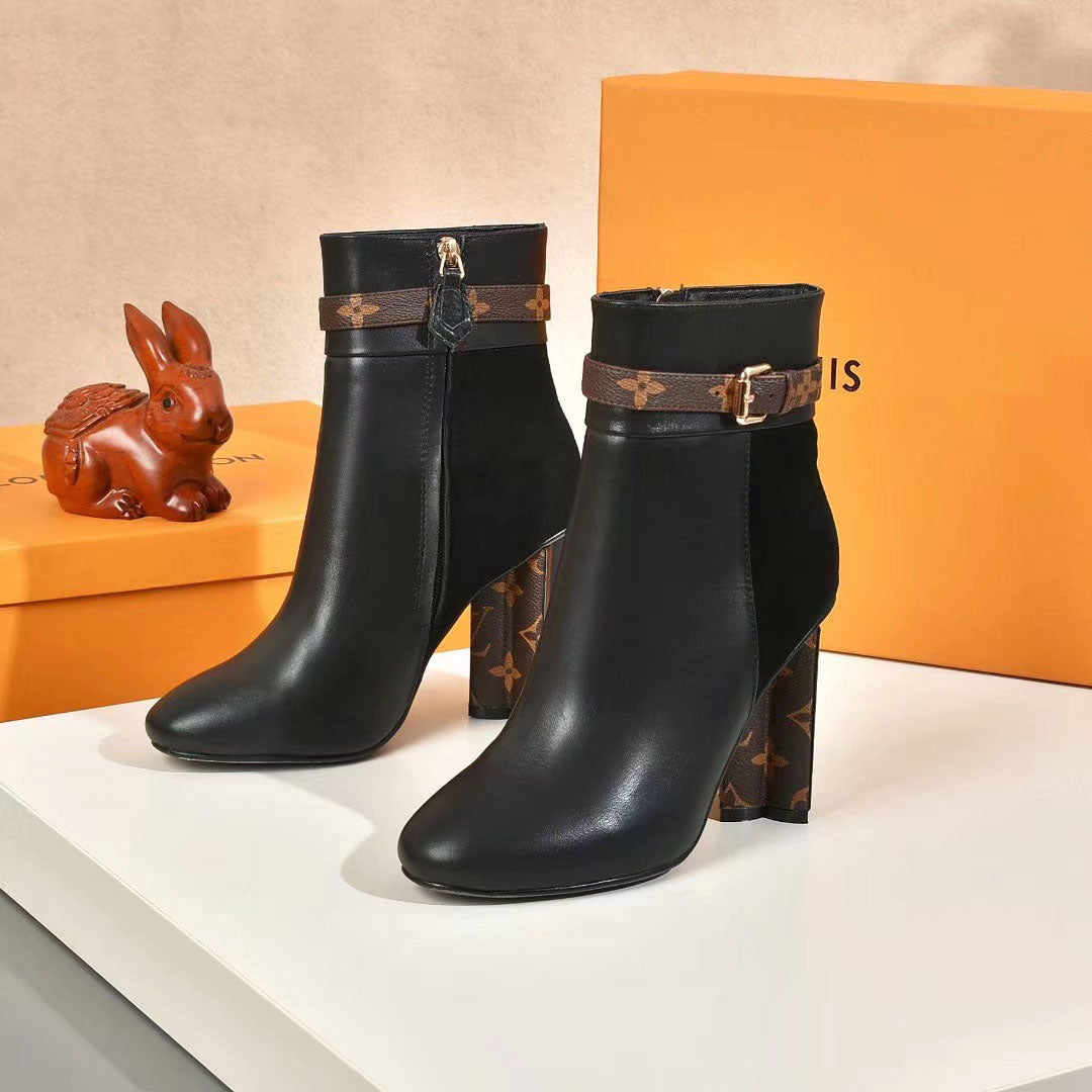 New fashion women's shoes versatile ankle boots S05