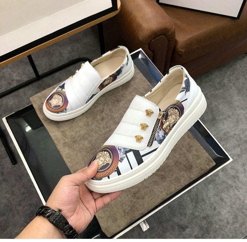 New Fashion Genuine Leather All-match Casual Shoes 1024041706