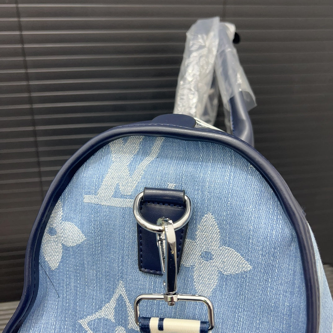L Keepall Denim Travel Bag 1824120901