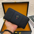New wallet men's new wallet men's leather long wallet