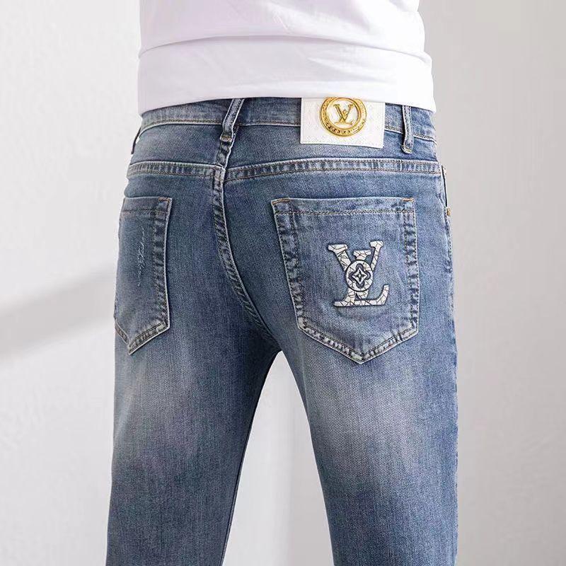 Men's Fashion Elastic Slim Fit Pants 0223112412