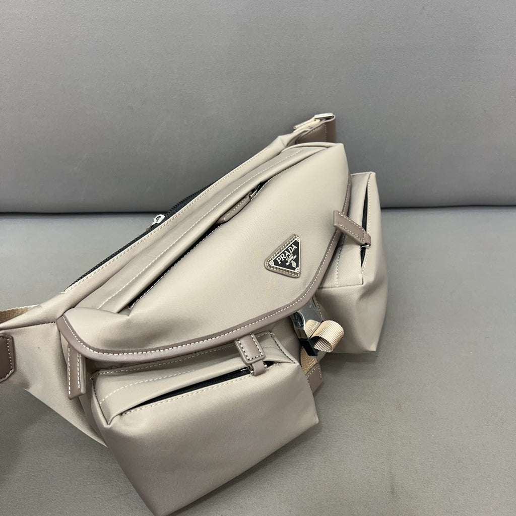 PR Re-Nylon Waist bag Chest bag 1824082603