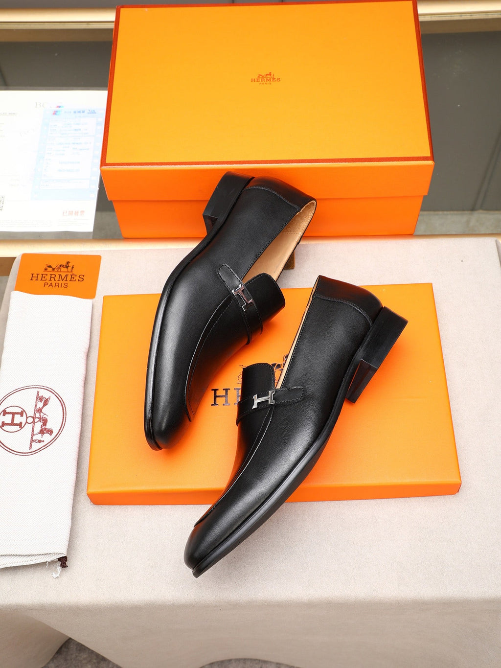New H business formal leather shoes 0725062404