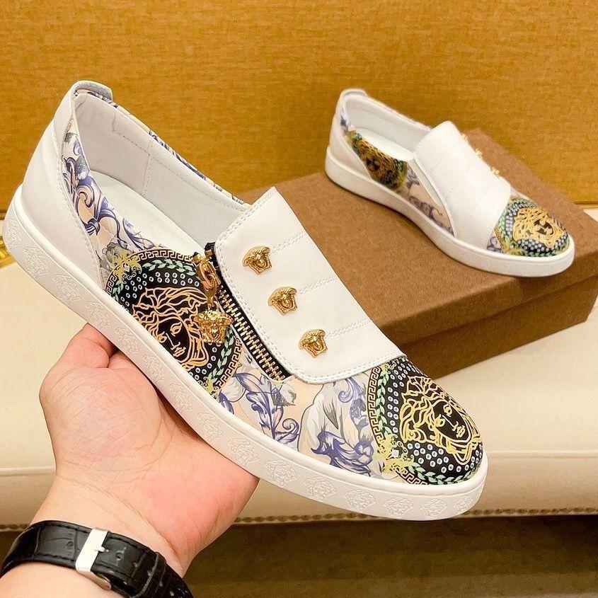 New Fashion Genuine Leather All-match Casual Shoes 1024041706