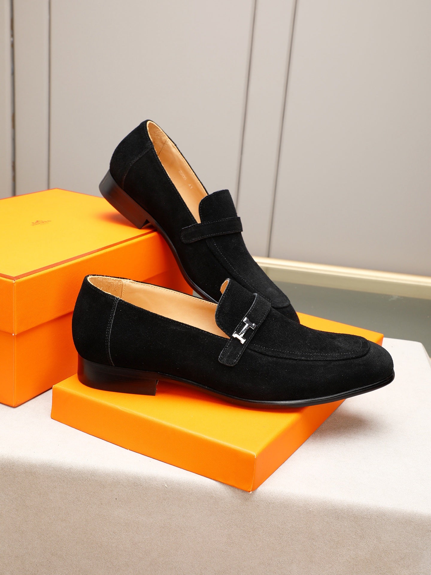 New H business formal leather shoes 0725062404