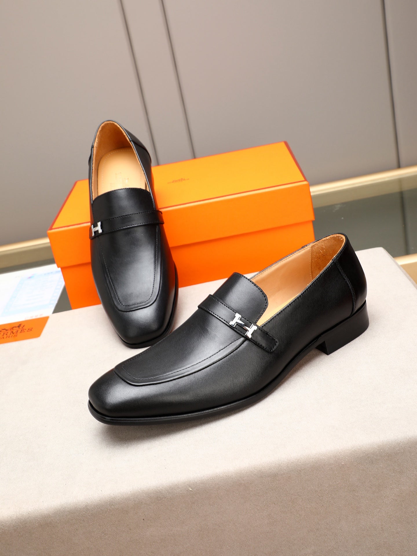 New H business formal leather shoes 0725062404