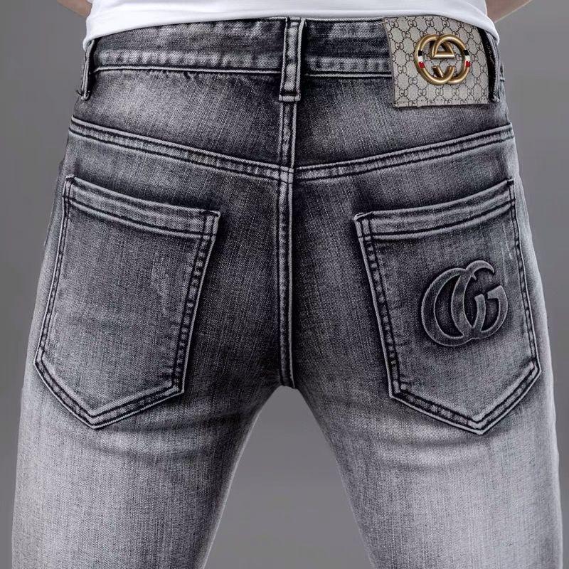 Men's Fashion Elastic Slim Fit Pants 0223112412