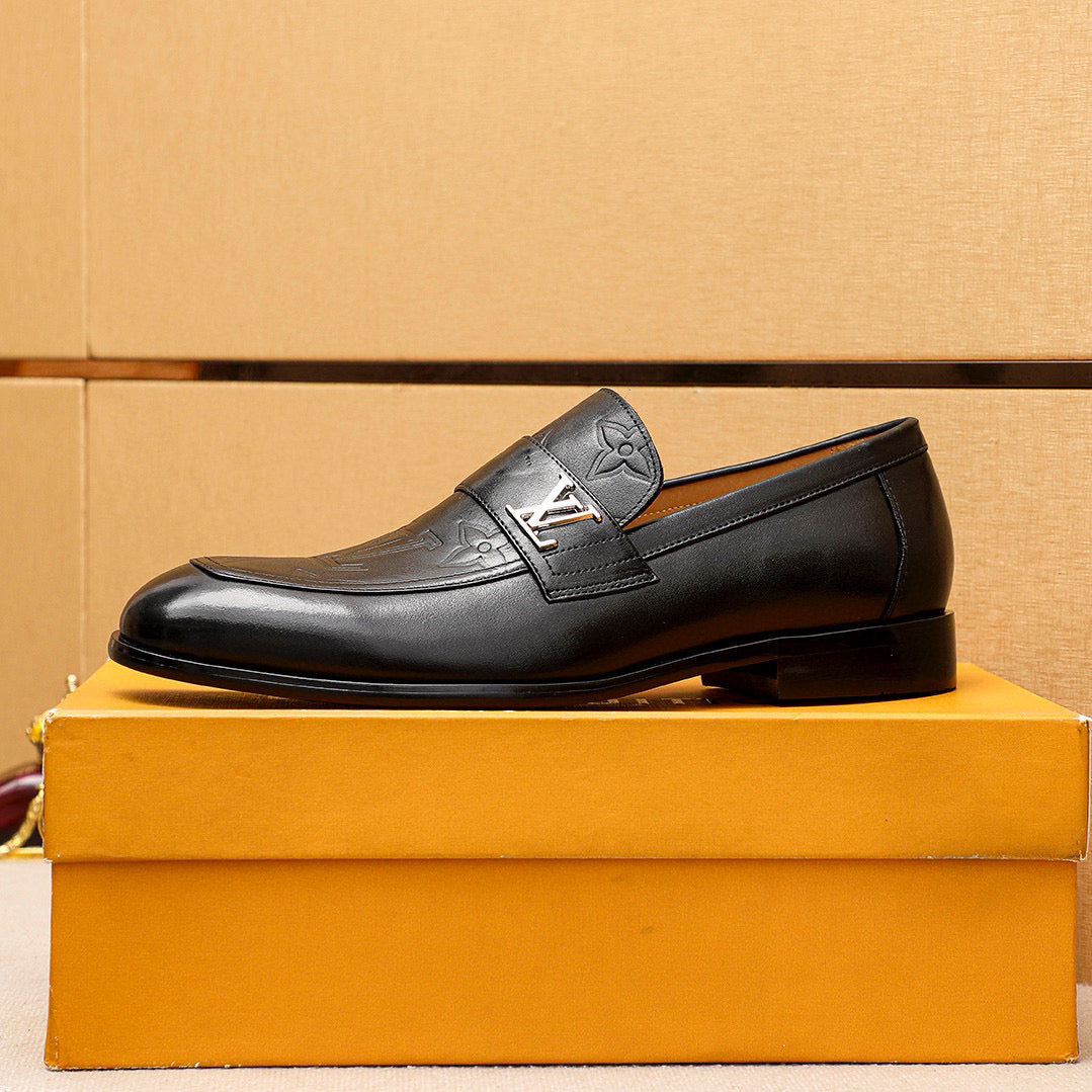 L Fashion 25ss printed leather shoes 0725060616