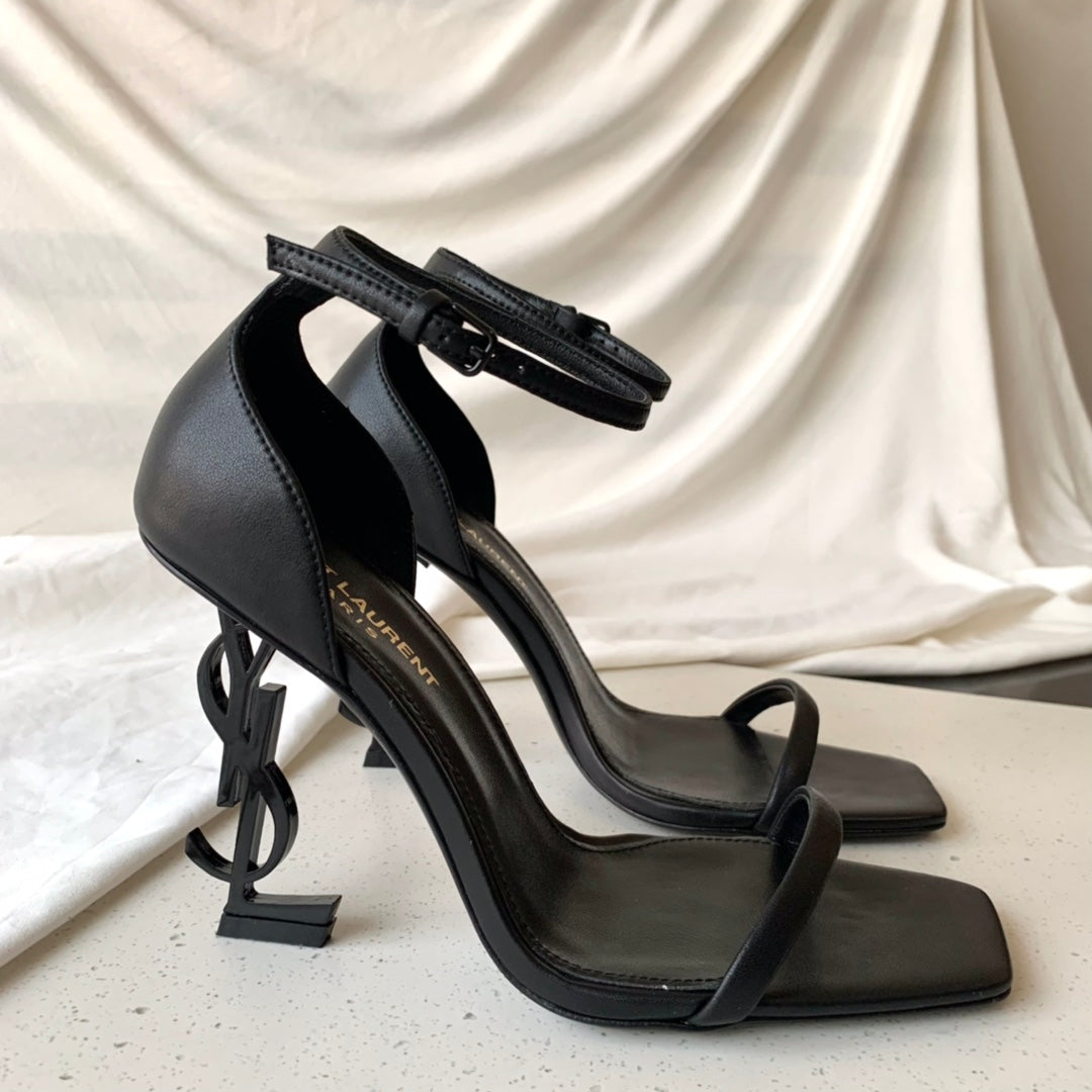 classic one-strap high-heeled sandals 0725032414