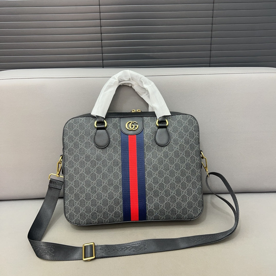 G printed men's bag briefcase handbag computer bag 1824062605
