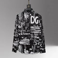Men's fashionable printed long sleeved shirt 3D1024062424