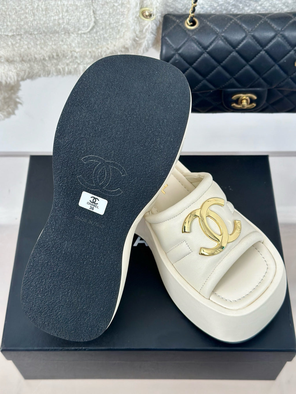 Women Leather Platform Sandal 0724062801