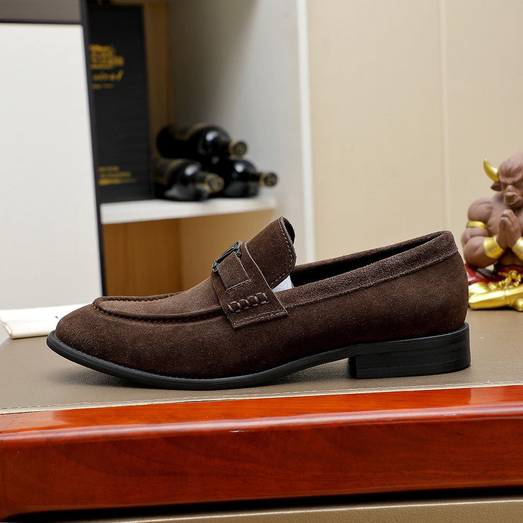 L men's suede business boat shoes 0725062318