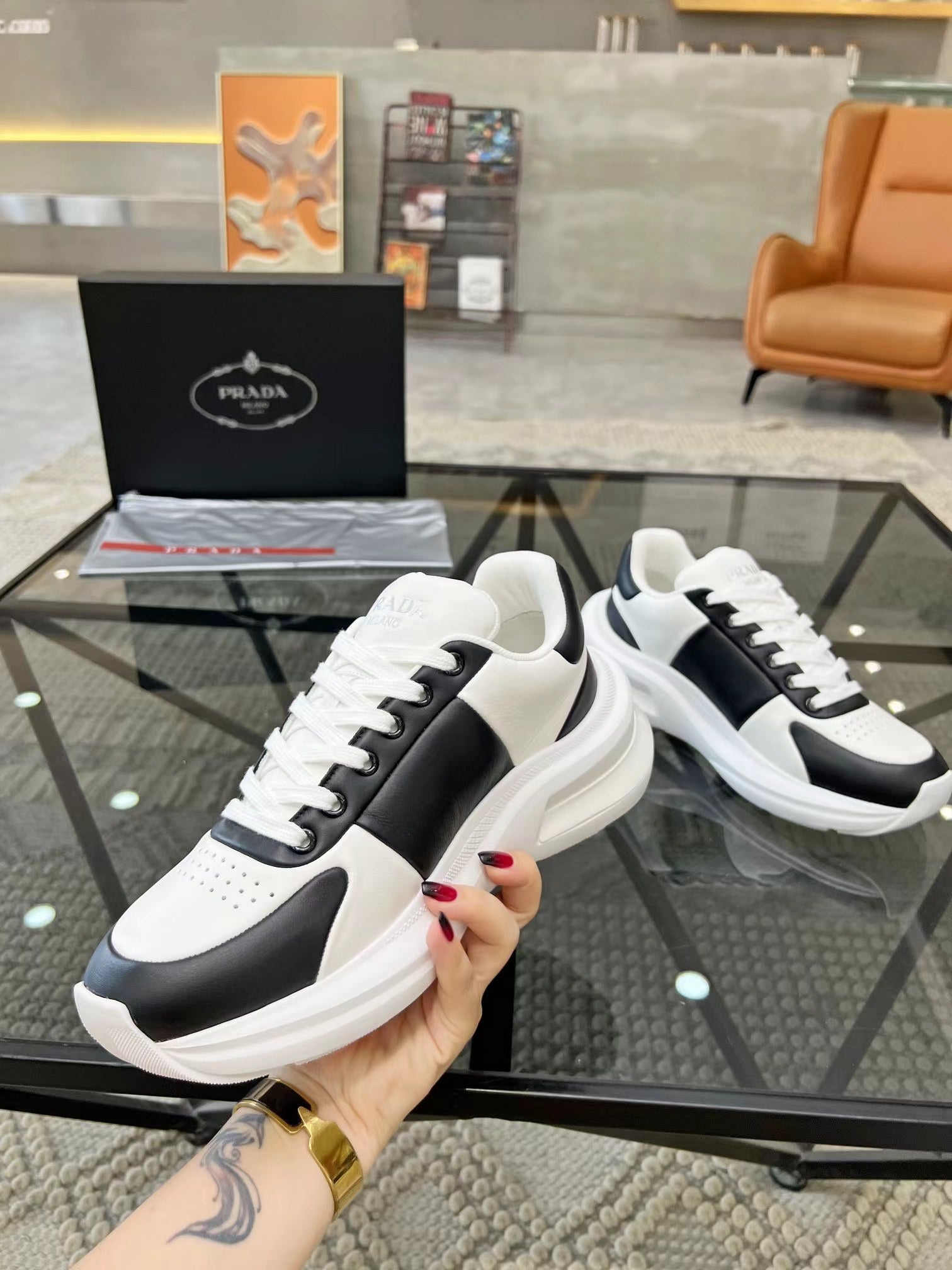 P men's new rubber-soled sports shoes 0724111910